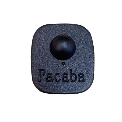 China Pacaba Black Small Square Retail Store EAS 8.2MHz Hard RF Security Tags for sale