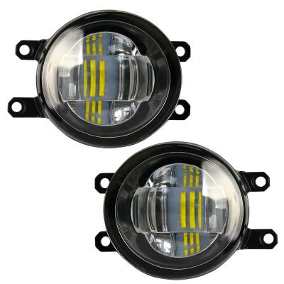 China Waterproof Car LED DRL Fog Lights Daytime Running Waterproof Light For Toyota Dedicated for sale