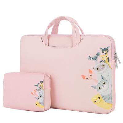 China For Chargeable 14 Laptop Sleeve With Handle Strap Laptop Bag For Women Waterproof 1.5 Inch for sale