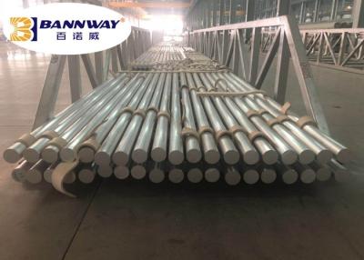 China 6061 T5 / T6 Mill Finish Aluminum Extrusion , 65mm Aluminium Solid Round Bar for sale