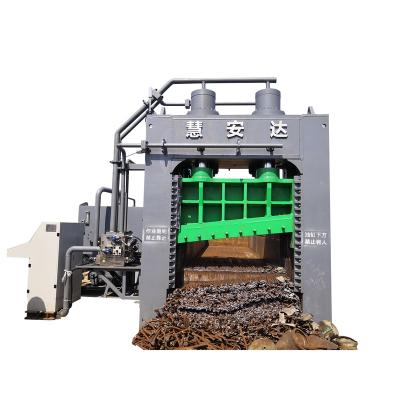 China Scrap Metal Recycling Hydraulic Metal Shear , Hydraulic Gantry Shear Machine for sale