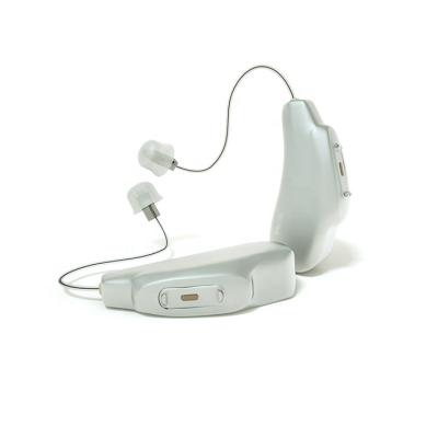 China Hearing Compensation Top Selling BTE Hearing Aid Sound Amplifier Ear Hook Rechargeable Personal Hearing Aids for sale