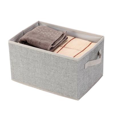 China Wholesales Drawer Toy Cabinet Cloth Kids Viable Foldable Storage Boxes And Bins Folding Organizer Fabric Storage Boxes With Lids for sale