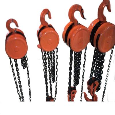 China Cargo lifting transportation manual chain hoists Hand operated hoisting equipment for sale