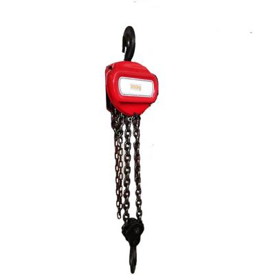 China Cargo lifting transportation VT hand chain hoist 1ton chain block manual pulley hoist lift engine block build construction hoist for sale