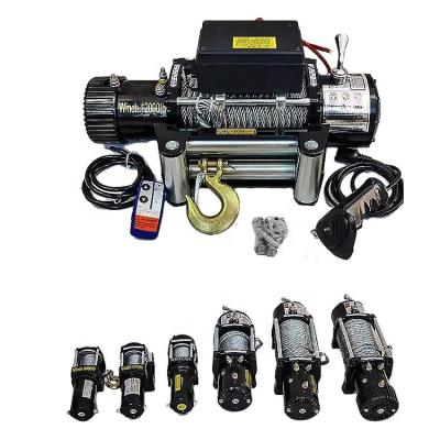 China ATV/UTV China Manufacturer Mini 12v Electric Winch New Product Electric Winch 5 Ton for sale