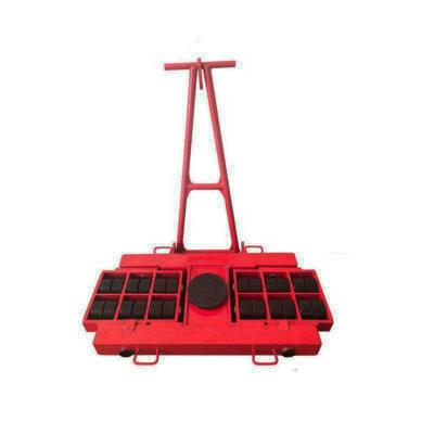 China Transporation Supply Customized Crawler-type tracked moving roller skid Cargo roller mover Skate Carrying Tanks portable handling trolleys for sale