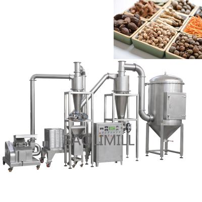 China Medicine Processing Stainless Steel Super Fine Powder Herb Pulverizer Machine for sale