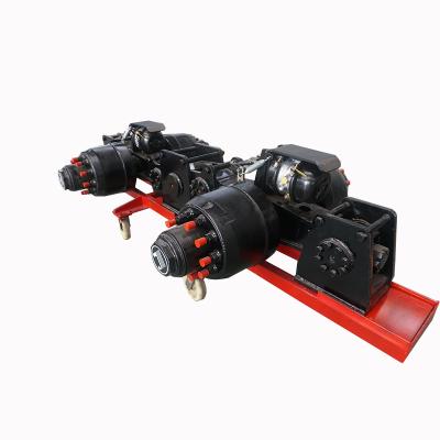 China Mechanical suspension for line three six axle semi trailer high quality suspension for sale for sale