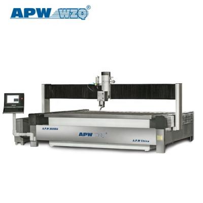 China Building Material Stores APW Multifunction High Quality AC 5-Axis Waterjet Cutting Machine for sale