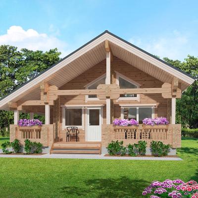 China Traditional quick assemble cabin cabin/prefab wooden villa/cottage for sale