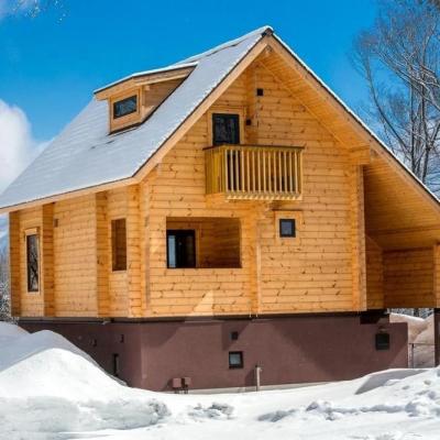 China Modern Japanese style of prefab wooden house/prefab wooden villa/prefab wooden hotel for sale for sale