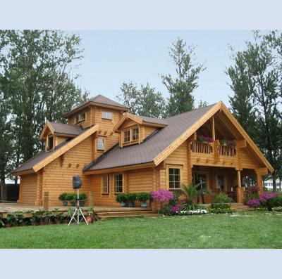 China Customizable modern, 2 floors, large prefab wooden farm house/villa/cottage for sale