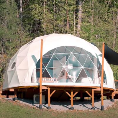 China Modern Wood Made Flooring System One Stop Service For Dome Igloo Tent for sale