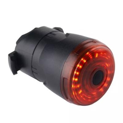 China Smart ABS+PC USB Road Bike Night Riding Light Mountain Bike Night Riding Light Induction Brake Lamp Saddle Tail Bicycle Brake Light Back Fill Light for sale