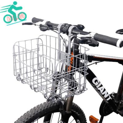 China HLM Recycling Accessories Elevate Front Bike Storage Vegetable Container Folding Bicycle Basket HLM_BL_12 for sale