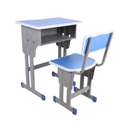 China (Size) 2022 Hot Sale School Student Classroom Furniture Study Table Chair Adjustable Armchair For Schools for sale