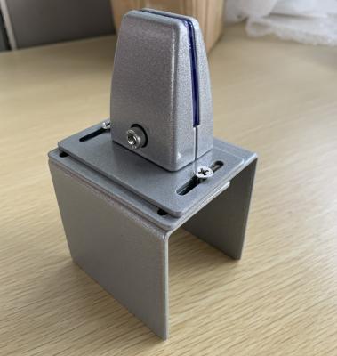 China Eco-friendly Glass Separation Clamp Desk Table Desk Supplies Lemi Aluminum Alloy Support Clip for sale