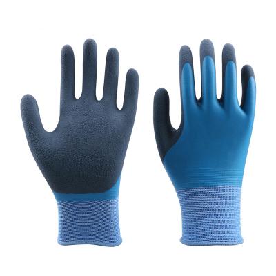 China General Purposes Garden Work Gloves Latex Sandy Water-proof Non-slip For Fishing Transportation Mechanical Industrial Safety Glove For Women for sale