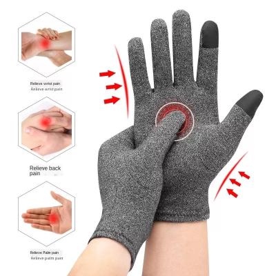 China Relieve muscle and joint pain stiffness and soreness Compression Arthritis Gloves Wrist Support Joint Pain Relief Hand Brace Women Men Therapy Wristband Compression Gloves for sale