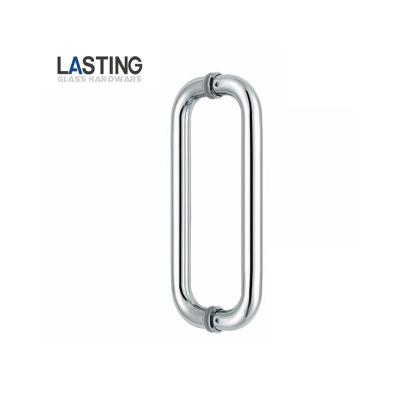 China Interior Stainless Steel 304 D Shape Modern Durable Door Handle For Glass Door Good Quality Polishing Main Door Handle for sale