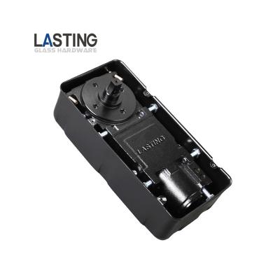 China Modern Durable 150kg Max Heavy Duty Floor Spring For Glass Door Hydraulic Adjustable Gear Tempered Glass Door Hinge for sale