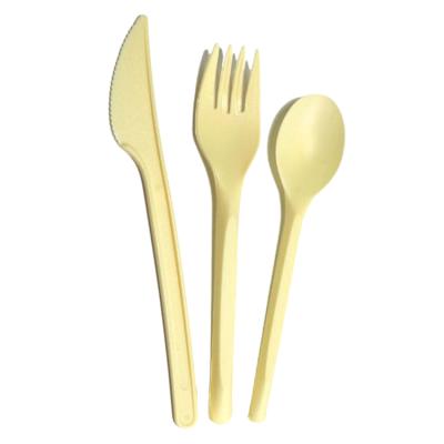 China China Disposable Earth Kit Travel Disposable Plastic Flatware Eco Friendly for sale