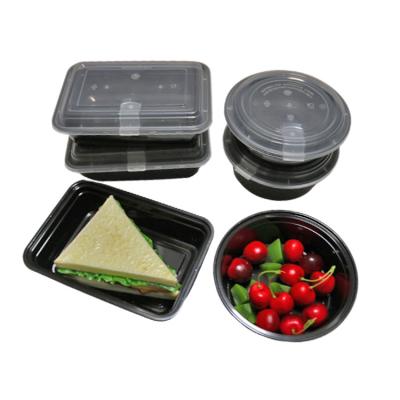 China Small Microwavable Airtight Plastic Food Storage Set Container for sale