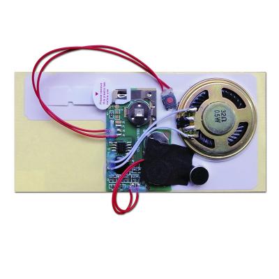 China Re-recordable toys voice module for greeting card for sale