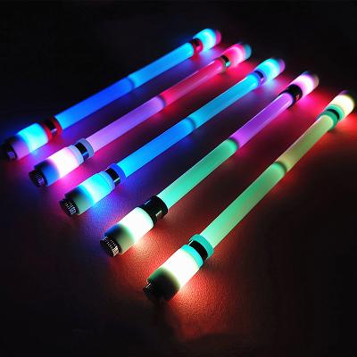 China Game ; Finger Sporting Colorful LED Light Spinning Pen Chinese Pen Spinning Thing for sale