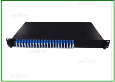 China Mux Fiber Optic DWDM multiplexer for connector LU/ DWDM System for sale