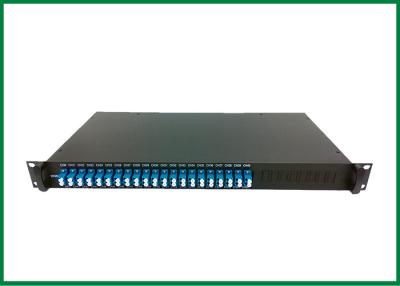 China Demux DMUX 19 Inches 1U Rack Fiber Optic DWDM for EDFA CATV System for sale