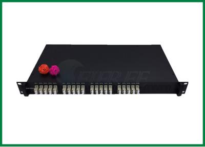 Chine diviseur Rackmount 1x4 (6 in1) de coupleur de fibre multimode de l'alliage 1U d'aluminium à vendre