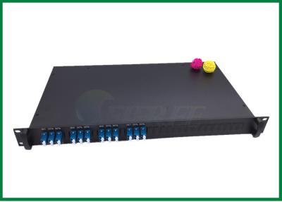 China het Rek van 1310nm 1U zet Vezel Optische Splitser/Plc Optische Splitser op Te koop