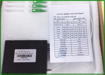 중국 SU/APC 1x4는 광섬유 PLC 쪼개는 도구 접근 네트워크와 FTTH CATV를 향합니다 판매용