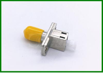 China ST LC Fiber Optical Adapter , Single Mode Fiber Optical Converter Adapter For Connecting for sale