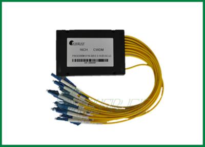 China PON Networks / CATV Optical Fiber Cwdm Multiplexer 16 Channels Mux Demux for sale