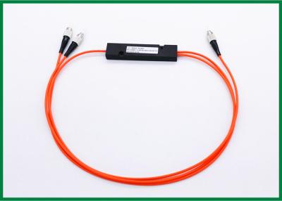 Chine 1x2 a fondu le coupleur de fibre multimode, module de diviseur de boîte de l'ABS 1*2 pour le système de contrôle optique à vendre