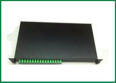 China 1x16 Ports Passive Optical Splitter , Optical Fiber Splitter With SC / APC Connectors for sale