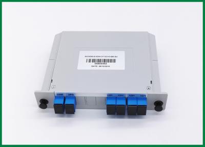 China 4 Channel CWDM Mux Demux Slot Type For Line Monitoring / WDM Network , 1271nm - 1331nm for sale