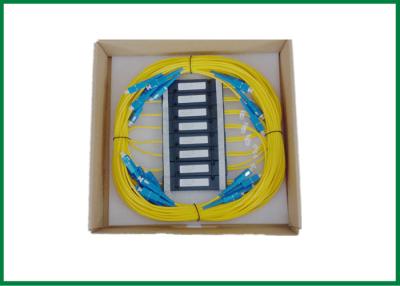 China Fused Biconic Taper 1310nm 1550nm Wdm Fiber Coupler 1x2 Ports for sale