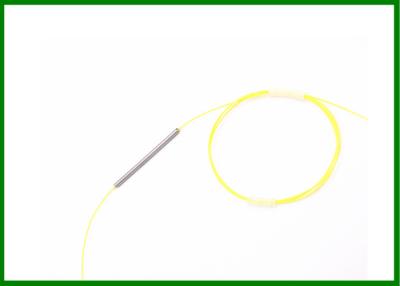 China Yellow Single Mode In - Line Fiber Optic Attenuator Without Connector for sale