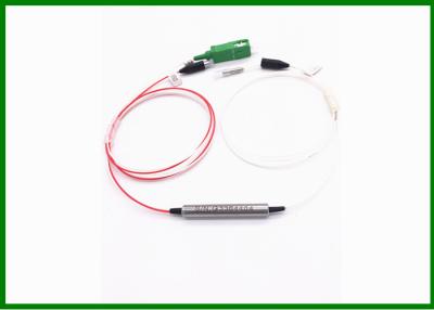 China Tubo de Stee del filtro del WDM del conector 1x2 del SC/de APC de FPC para la línea supervisión en venta