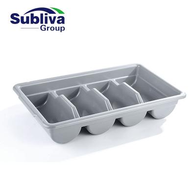 China Plastic Restaurant Cutlery Tray for sale