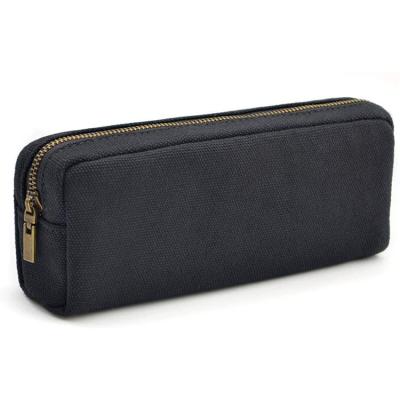 China High Quality Durable Cotton Makeup Bag Canvas Zipper Coin Purse for sale