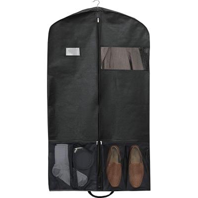 China Durable Garment Bags for Travel Clothing Storage Coats Dresses for sale