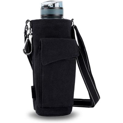 China Durable Travel Cubes Water Bottle Holder Bottle Carrier Pouch Tote Bag For Outdoor Sports for sale