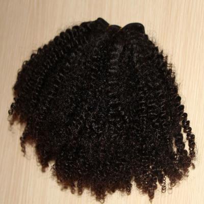 China Malaysian Virgin Afor Curly Kinky Curly Bulk Hair Weaving Wholesale in South Africa for sale