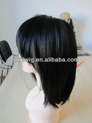 China High quality cheap price regular wave lace front wig indian remy for sale