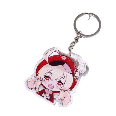 China Wholesale Custom Personalized Key Chain KPOP Acrylic Anime Picture Fashional Souvenir Gifts Free Sample Keychain Keychains for sale